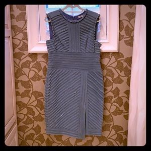 BCBG Maxazria Runway collection denim shift